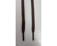 Cadarço Chato 7 mm - 72 pares - CAFÉ BROWN - 100% Algodão  Encerado - Ref. STR 196